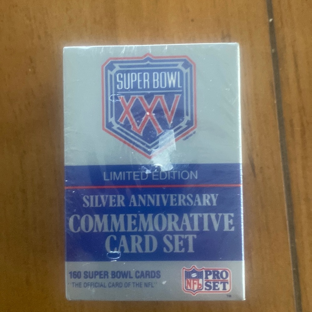 ProSet Super Bowl 25 commemorative 160 Card Set